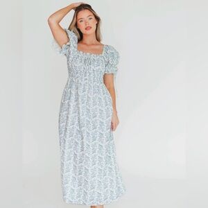 Worth Collective Savanna Steppe Dress Blue Size L